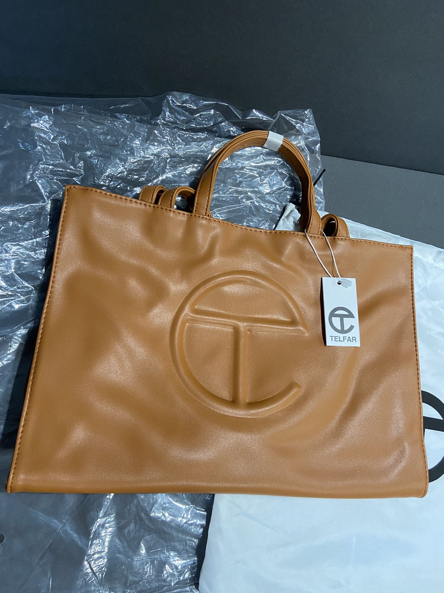 Telfar Medium Tan Shopping Bag for Sale in Irvine, CA - OfferUp