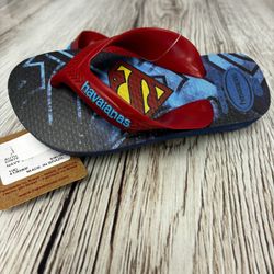 Havaianas Superman Flip Flops / Kids 10c