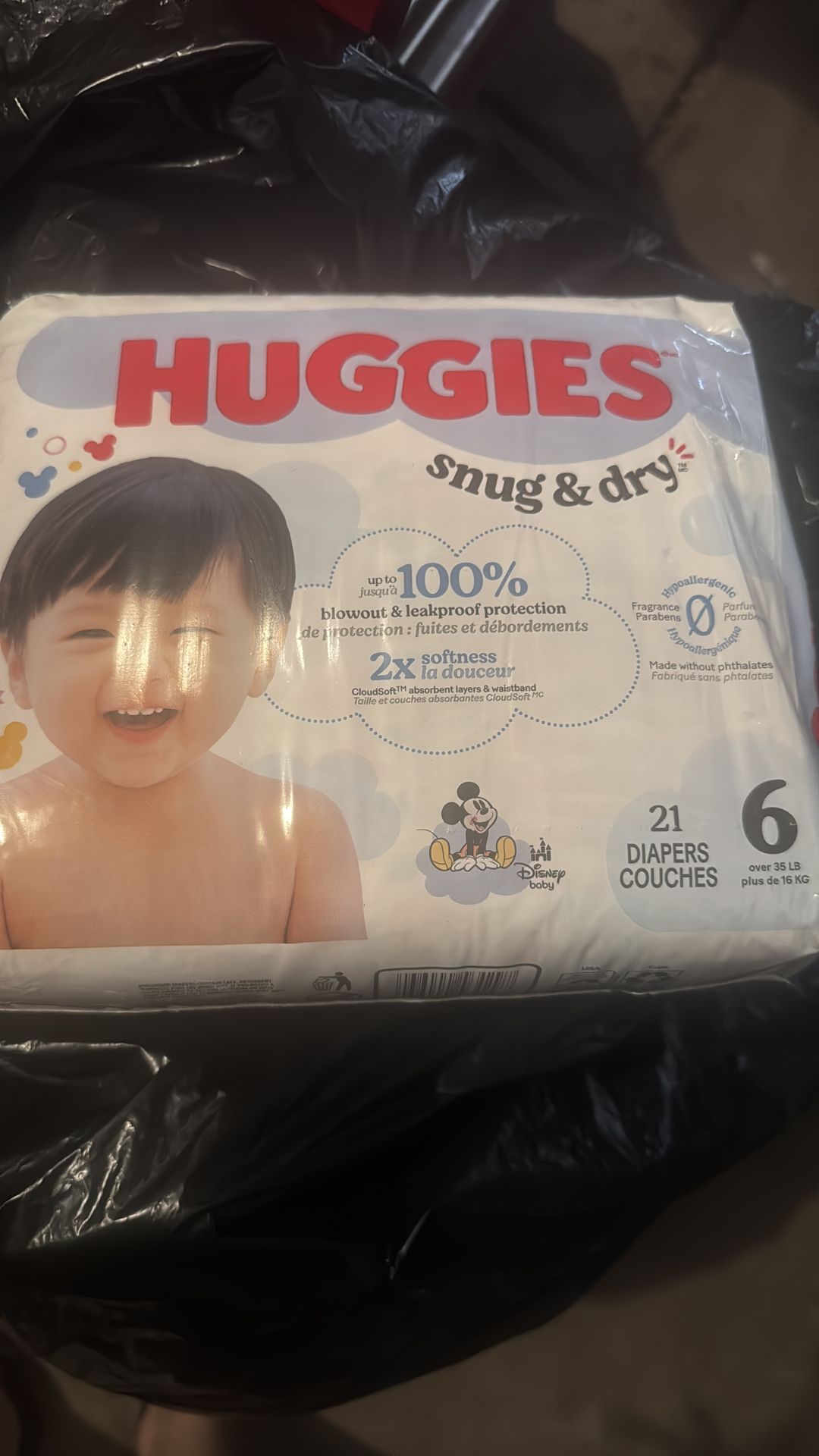 Huggies talla 6