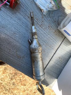 Antique grease gun