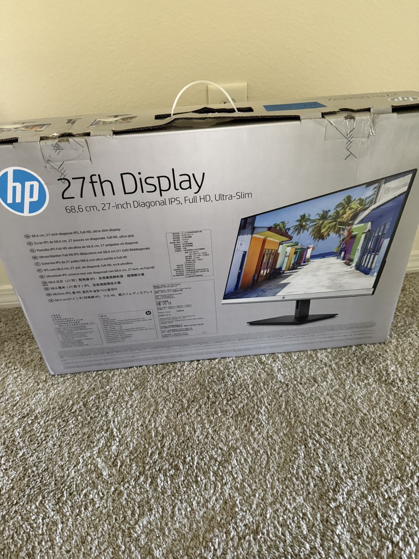 Brand New 27 Fh hP Full hD Ultra slim Display