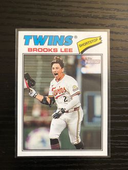 Brooks Lee 2026 Topps Heritage Base Card #60