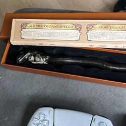 Snake and skull Harry Potter wand