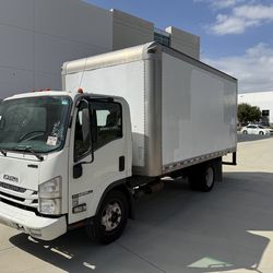 2016 ISUZU NPR BOX TRUCK 16”