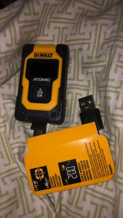 Dewalt atomic laser measure.