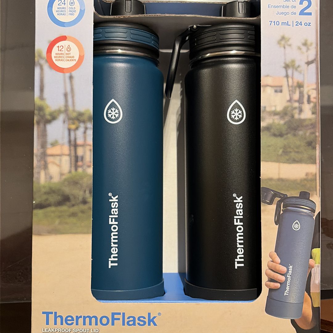 BRAND NEW THERMOFLASK STAINLESS STEEL WATER BOTTLES