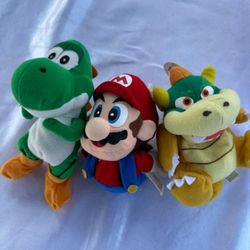 Mario Vintage Collectible Plushies