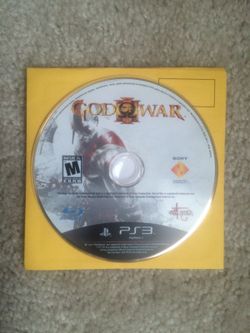 God Of War Playstaion 3 Game