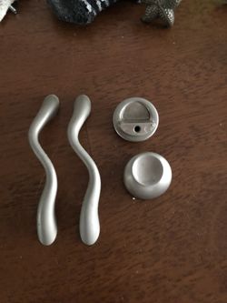 Cabinet knobs and handles Brushed Nickel