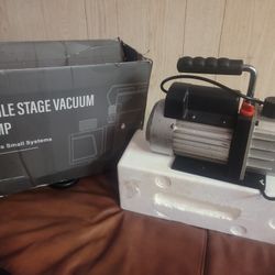 Single Stage Vacuum Pump 1/3HP /used/works 