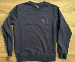 DISNEY SWEATER WISH 2023 PROMO PROMOTIONAL CREW NECK SWEATSHIRT LARGE RARE