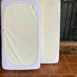 baby crib mattress set, like new, I'm asking $55.00.