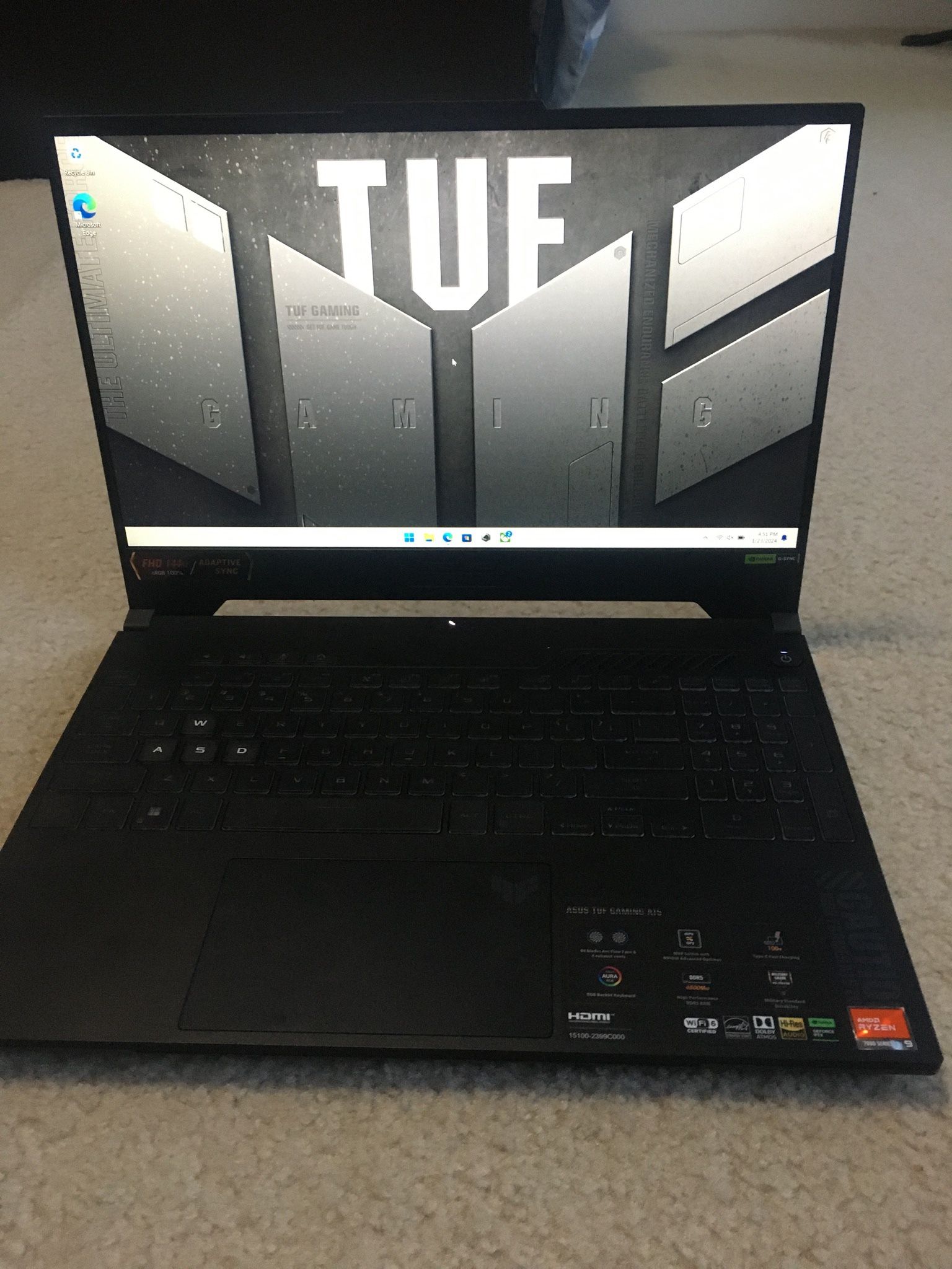 Asus Tuf Gaming Laptop