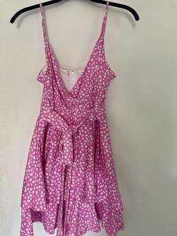 New Pink Romper Size M