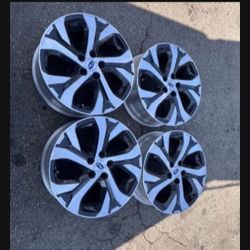 4 — 18x7 5x4.5 5x114.3 Stock Subaru Enkei Outback Crosstrek Wrx Forester Wheels Rims Only!!!!