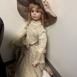 Life Sizd Porcelain Doll 