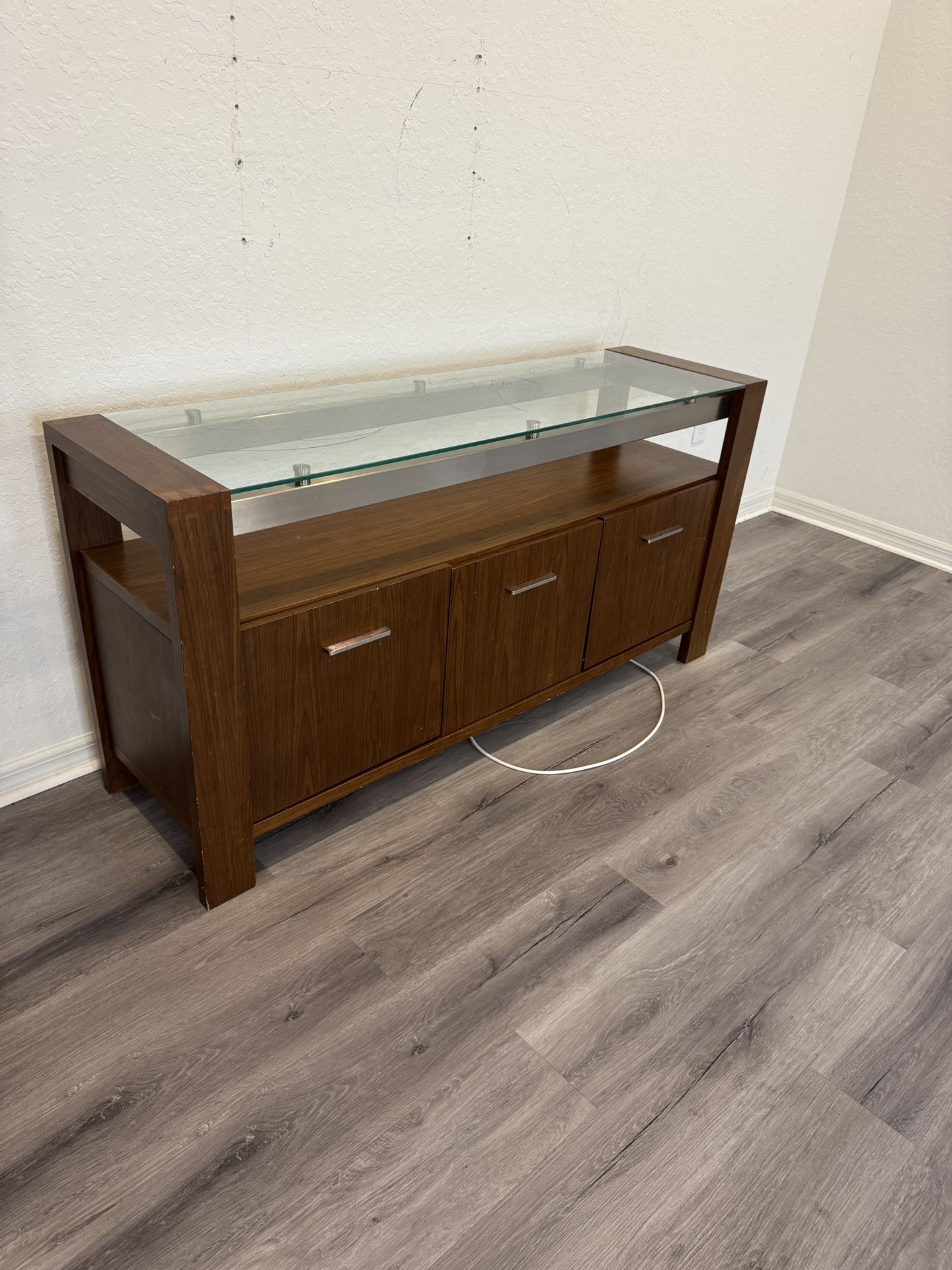 TV Console/Decoration Setup