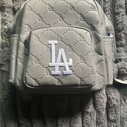 Los Angeles Dodgers Grey Backpack 