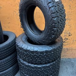 285/70R17 BF Goodrich A/T High Tread Full Tire Set