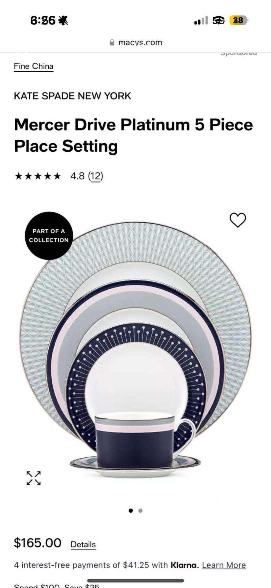 Kate Spade China Dishes