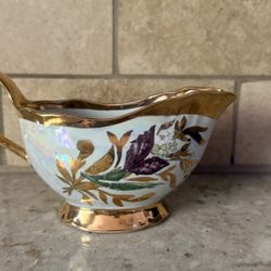 Lomonosov Porcelain Creamer/Gravy Boat From Russia