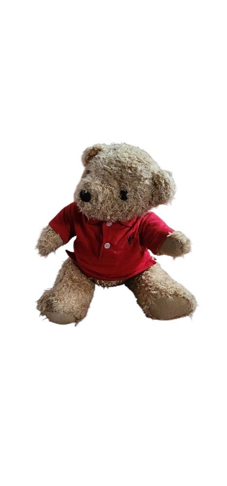 Polo Ralph Lauren 00's Vintage Plush Teddy Bear 14-inch