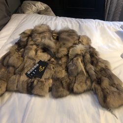 Genuine Fox fur Jacket 