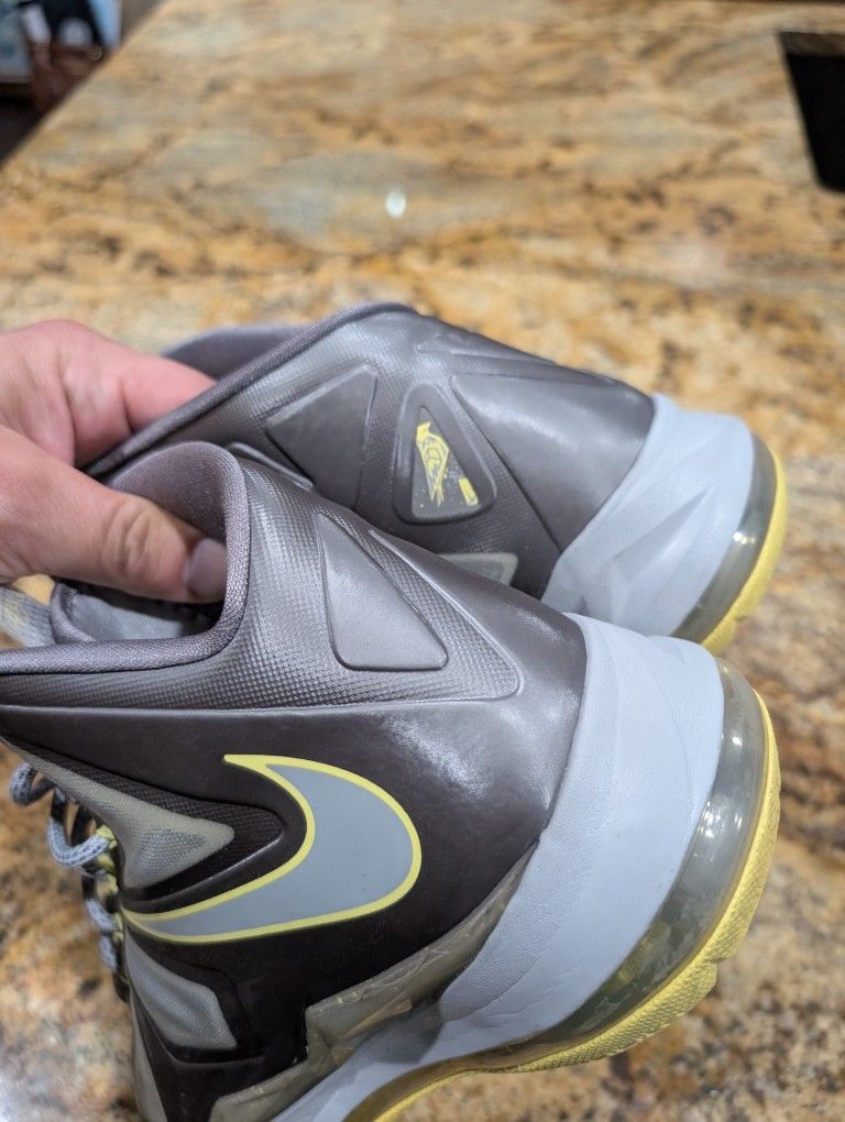 Nike Lebron X Canary Yellow