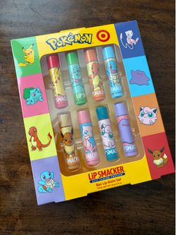 Pokémon Lip Smacker 8 Pack Set