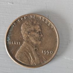 Super Rare 1950 Penny Coin