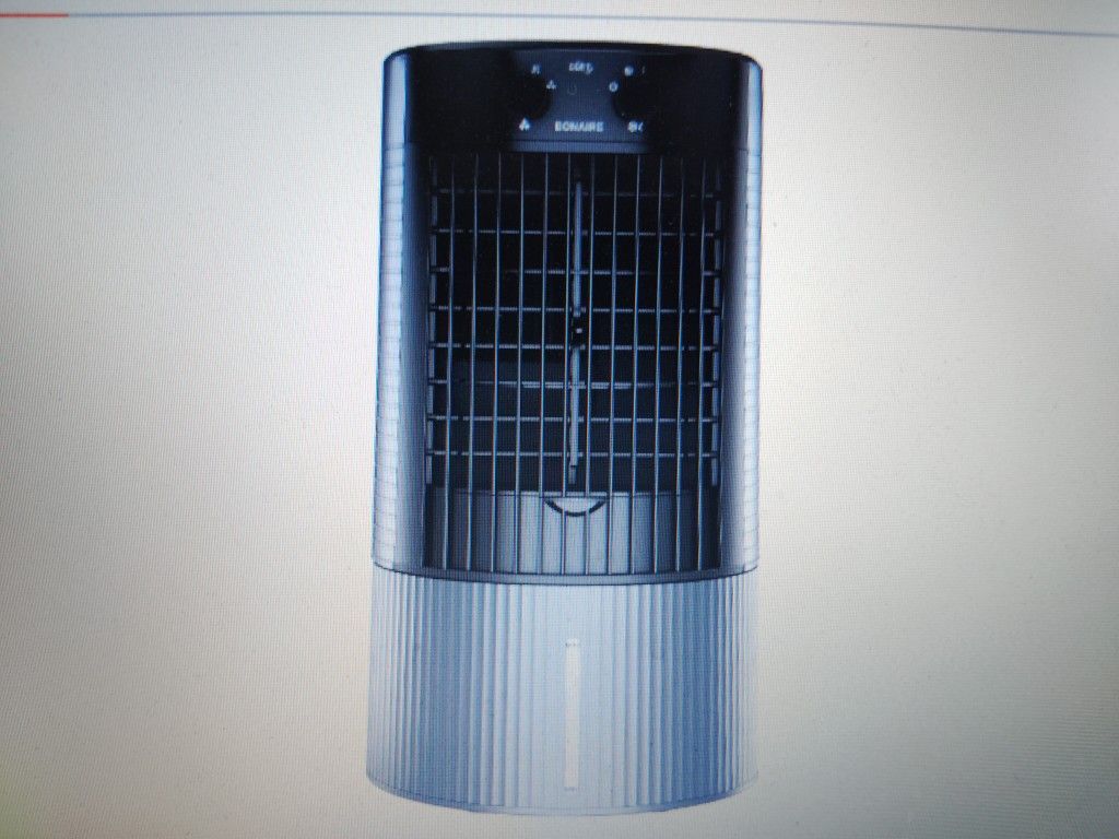Bonaire Duet Evaporative Air Cooler And Cooling Fan . Personal And Portable Air Conditioner For Home Bedroom With Low Noise 3-speed Fan And . New