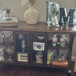 Console Shelf Tv Stand