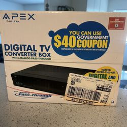 Digital TV converter box 