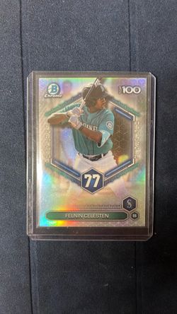 Felnin Celesten Bowman Chrome Top 100 Baseball Card