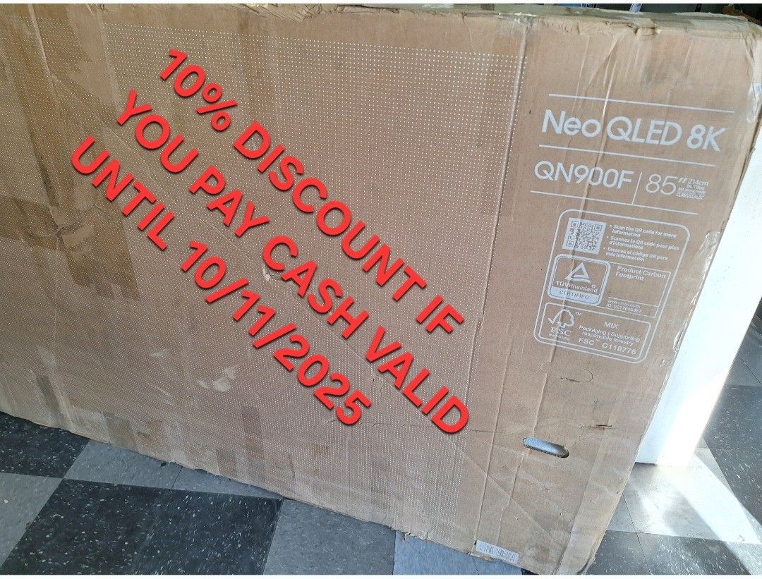 SAMSUNG 85"INCH NEO QLED 8K Q900F