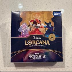 LORCANA Disney Booster Box The First Chapter “JAPANESE”