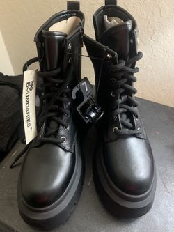 Women’s New Combat Boots Size 7