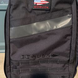 GORUCK Rucker 4.0 25L Black - Weight Training Rucksack w/Ruck Plate Pocket and Extra Padded Straps