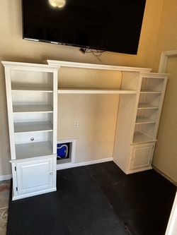 White Entertainment Center from Jerome’s