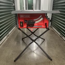 CRAFTSMAN Table Saw with Folding Stand