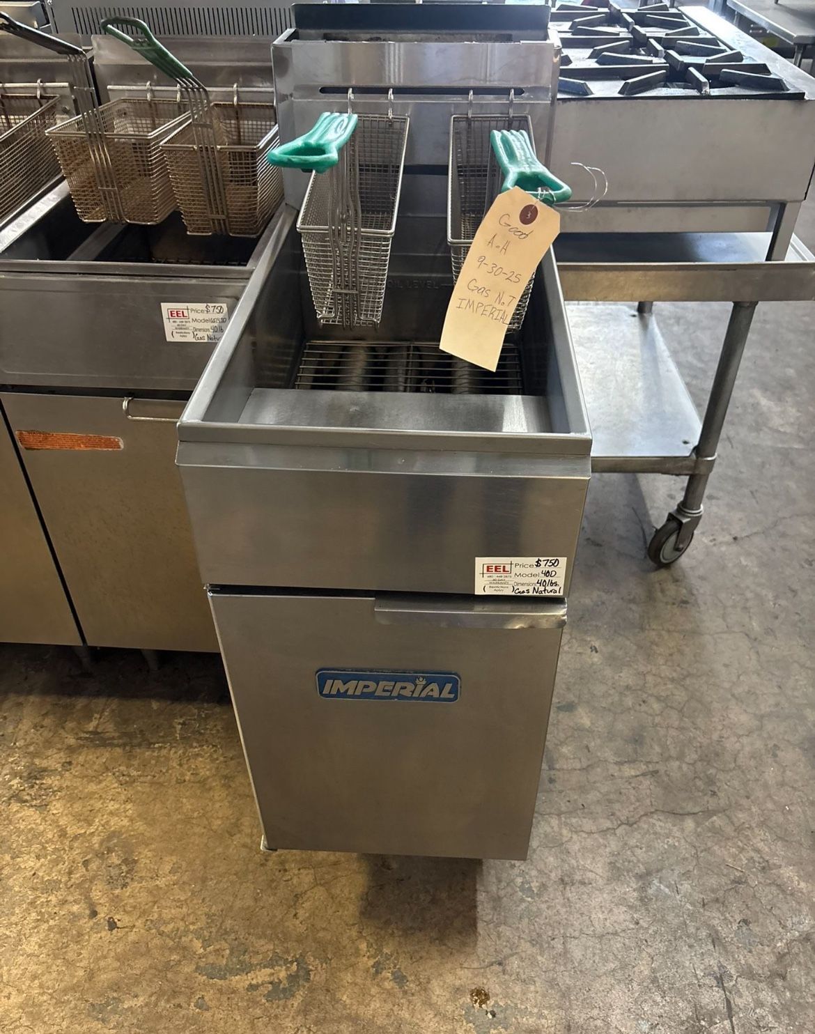 Imperial Fryer - Natural Gas