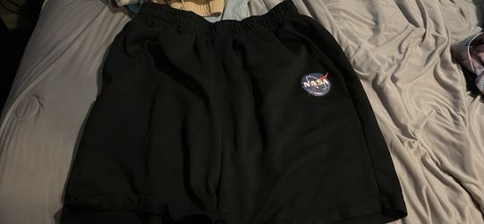 Black nasa shorts small