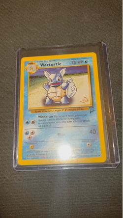 Pokemon Cards Wizards of the Coast Wartortle Promo