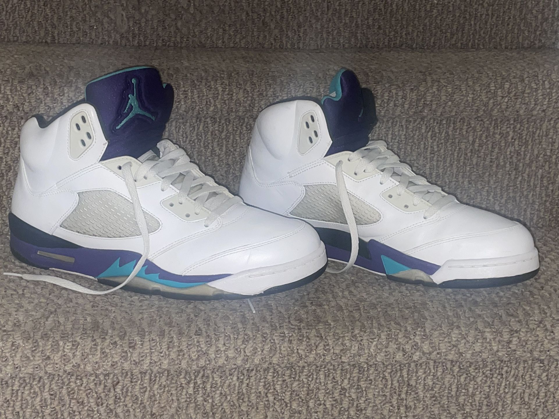 Air Jordan 5 Retro Grape Fresh Prince Mens Size 13