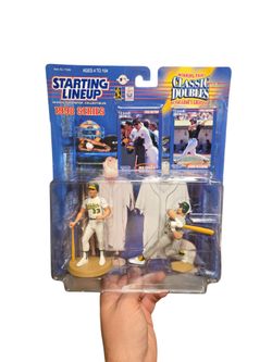 1998 Kenner Starting Lineup Classic Doubles Jose Canseco & Mark McGwire MLB Figures | Vintage Baseball Collectible