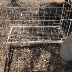 Antique Iron Baby Crib
