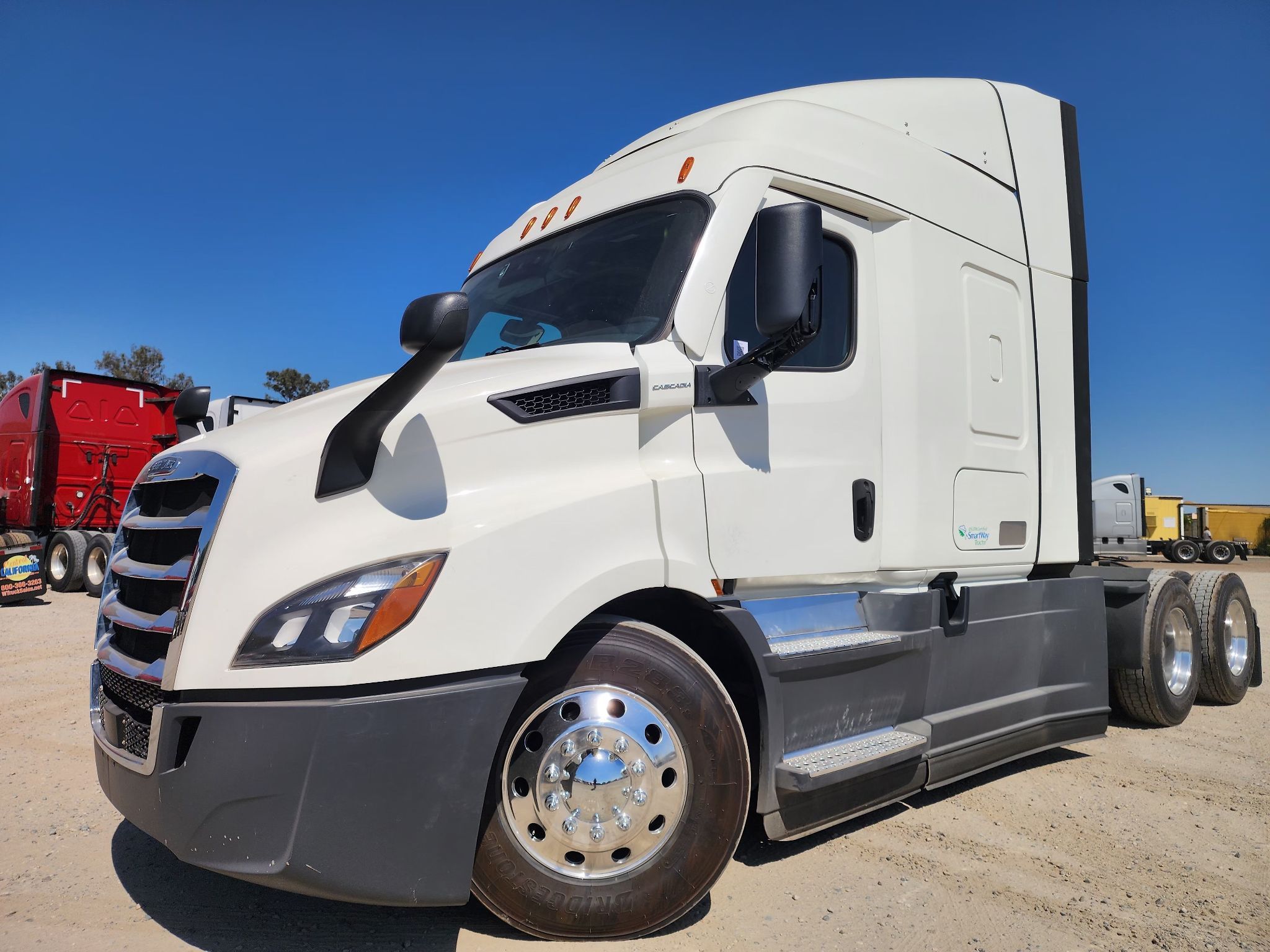 CLEAN 2021 CASCADIA W/ VIRGIN TIRES!!  DOWN PAYMENT ASSISTANCE IRP REIMBURSEMENT NEW VIRGIN TIRES FLEET MAINTAINED RATES AS LOW AS 9% 2021 CASCADIA 11