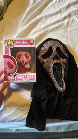 Pink Ghostface Mask and Funko Pop Bundle