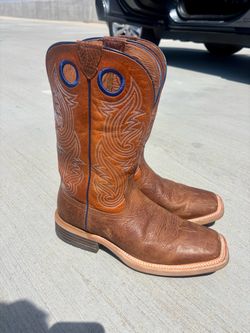 Ariat Western Cowboy Boots size 11DBrown Leather