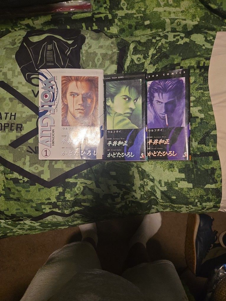 Manga Wolf Guy Volumes 1-3